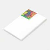 AnimalColor_Hippo_004 Post-it Klebezettel (angewinkelt)