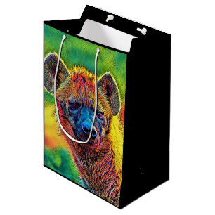 AnimalColor_Hyena_001_by_JAMColors Mittlere Geschenktüte