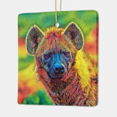AnimalColor_Hyena_001 Keramikornament (Links)