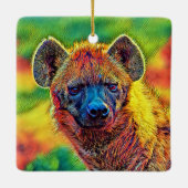 AnimalColor_Hyena_001 Keramikornament (Rückseite)