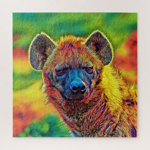 AnimalColor_Hyena_001 Puzzle