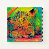 AnimalColor_Lion_002 Notizblock (Rückseite)