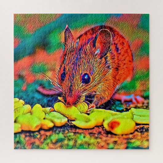 AnimalColor_Mouse_001 Puzzle (Vertikal)