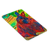 AnimalColor_Rabbit_001 Magnet (Rechte Seite)