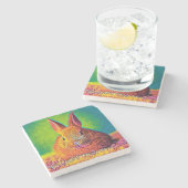 AnimalColor_Rabbit_07 Steinuntersetzer (Seitenansicht)