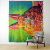 AnimalColor_Rabbit_07 Wandteppich (Beispiel)