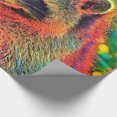 AnimalColor_Raccoon_001_by_JAMColors Geschenkpapier (Ecke)