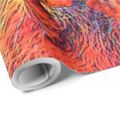 AnimalColor_Raccoon_001_by_JAMColors Geschenkpapier (Rolleneckpunkt)