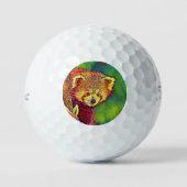 AnimalColor_RedPanda_016 Golfball (Vorderseite)