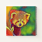 AnimalColor_RedPanda_016 Notizblock (Rückseite)