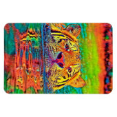 AnimalColor_Tiger_001 Magnet (Horizontal)