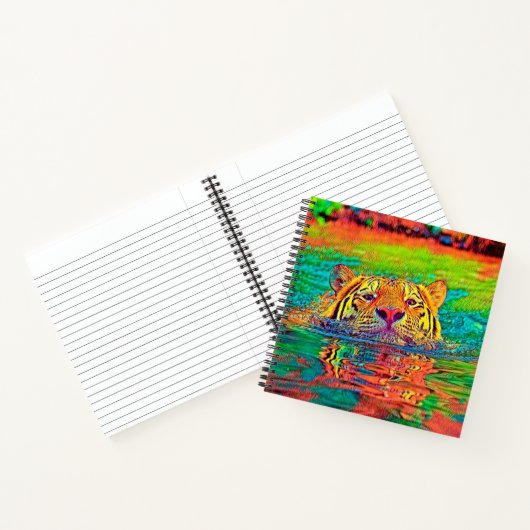 AnimalColor_Tiger_001 Notizblock (Innenseite)