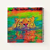 AnimalColor_Tiger_001 Notizblock (Rückseite)