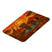 Animales en Africa Magnet (Linke Seite)