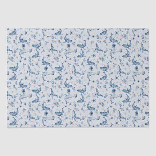 Animales marinos seidenpapier (Vorderseite)