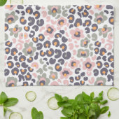 Animalier mit Blume Geschirrtuch (Gefaltet)