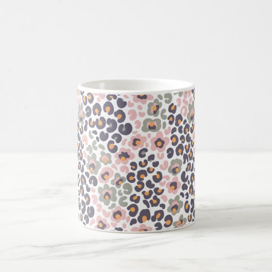 Animalier mit Blume Kaffeetasse (Mittel)