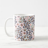 Animalier mit Blume Kaffeetasse (Links)