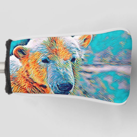 AnimalMix_Bear_002 Golf Headcover (Vorderseite)
