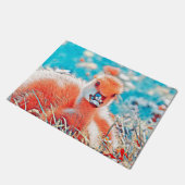 AnimalMix_Bird_019 Fußmatte (Schrägansicht)