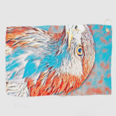 AnimalMix_Bird_021 Golfhandtuch (Horizontal)
