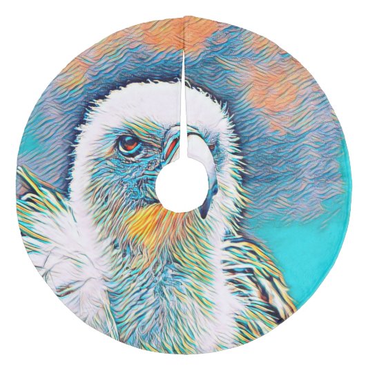 AnimalMix_Bird_028 Fleece Weihnachtsbaumdecke (Vorderseite)