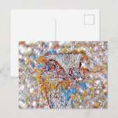 AnimalMix_Bird_042 Postkarte (Vorne/Hinten)