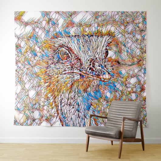 AnimalMix_Bird_042 Wandteppich (Beispiel (Horizontal))