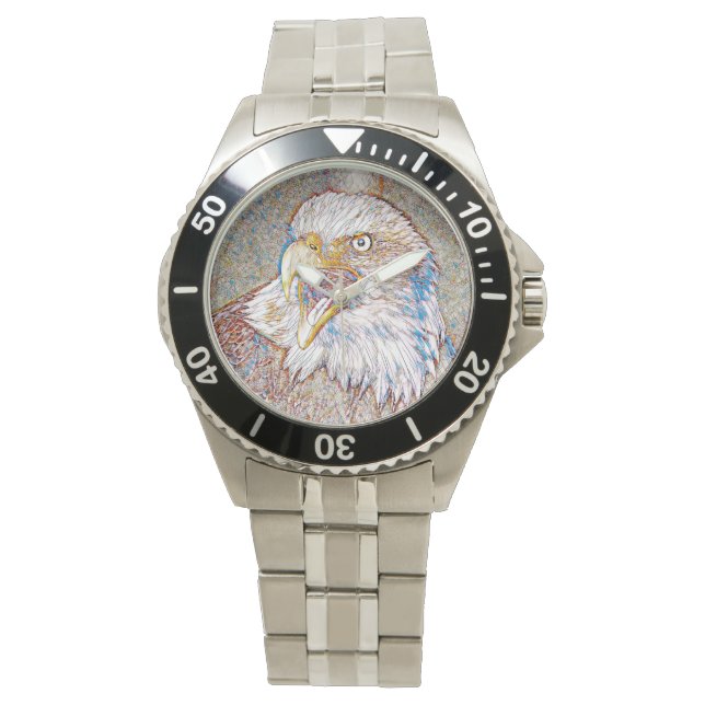 AnimalMix_Bird_043 Armbanduhr (Vorderseite)