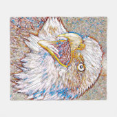 AnimalMix_Bird_043 Fleecedecke (Vorderseite (Horizontal))