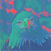 AnimalMix_Bird_048 Aufkleber (Vorderseite)