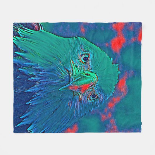 AnimalMix_Bird_048 Fleecedecke (Vorderseite (Horizontal))