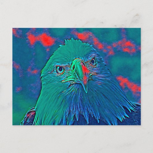AnimalMix_Bird_048 Postkarte (Vorderseite)