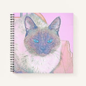 AnimalMix_Cat_017 Notizblock (Vorderseite)