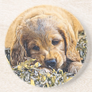 AnimalMix_Dog_005 Getränkeuntersetzer