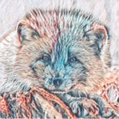 AnimalMix_Fox_009 Aufkleber (Vorderseite)