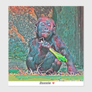 AnimalMix_Gorilla_004 Aufkleber
