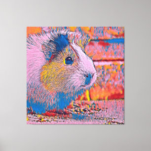 AnimalMix_Guineapig_002 Leinwanddruck