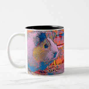 AnimalMix_Guineapig_002 Zweifarbige Tasse
