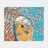 AnimalMix_Hamster_001 Fleecedecke (Vorderseite (Horizontal))