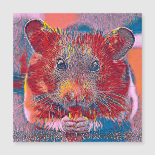 AnimalMix_Hamster_002 Magnetkarte