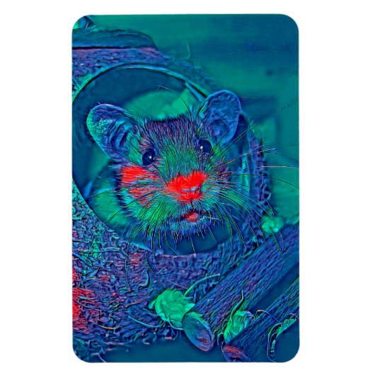 AnimalMix_Hamster_005 Magnet (Vertikal)