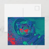 AnimalMix_Hamster_005 Postkarte (Vorne/Hinten)