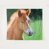AnimalMix_Horse_013 Wandteppich (Vorderseite (Horizontal))