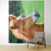 AnimalMix_Horse_013 Wandteppich (Beispiel)
