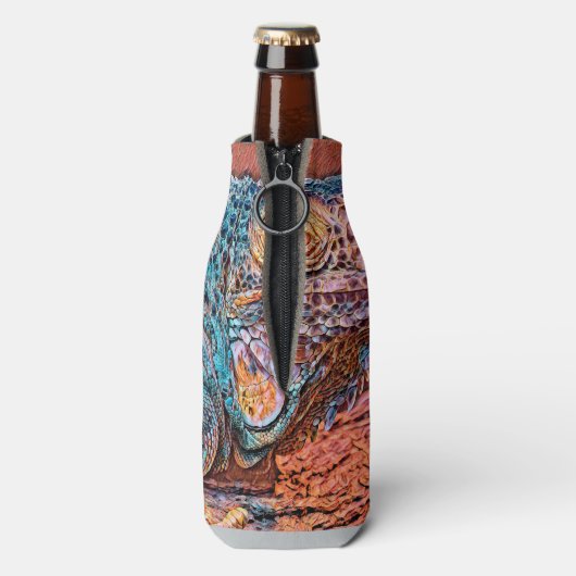AnimalMix_Iguana_004 Flaschenkühler (Flasche Rückseite)