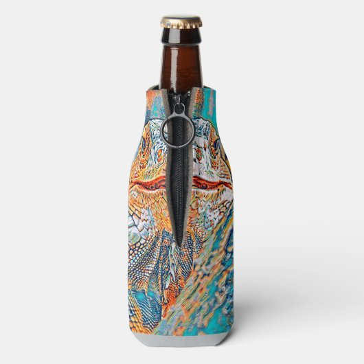 AnimalMix_Iguana_005 Flaschenkühler (Flasche Rückseite)