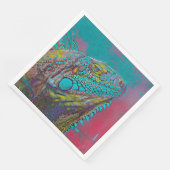 AnimalMix_Iguana_011 Serviette (Ecke)
