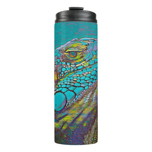 AnimalMix_Iguana_011 Thermosbecher (Vorderseite)