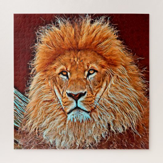 AnimalMix_Lion_009 Puzzle (Vertikal)